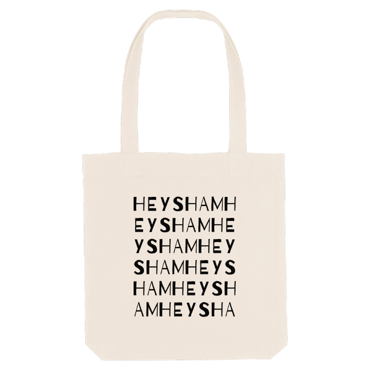 Heysham wordplay tote bag – tote bag from PinShirt