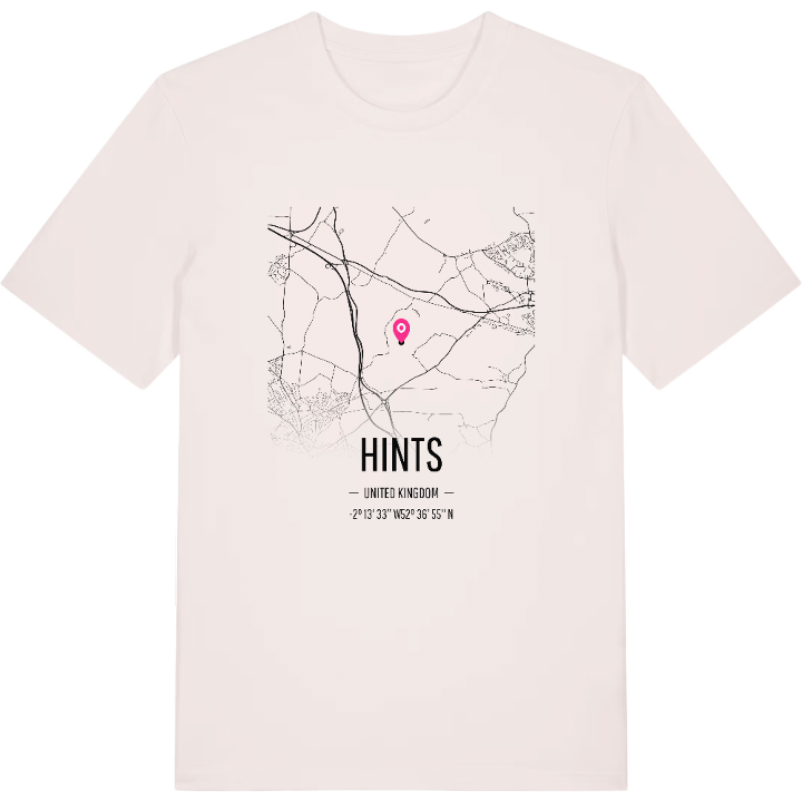Hints map t-shirt – t-shirt from PinShirt
