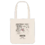 Houten map tote bag