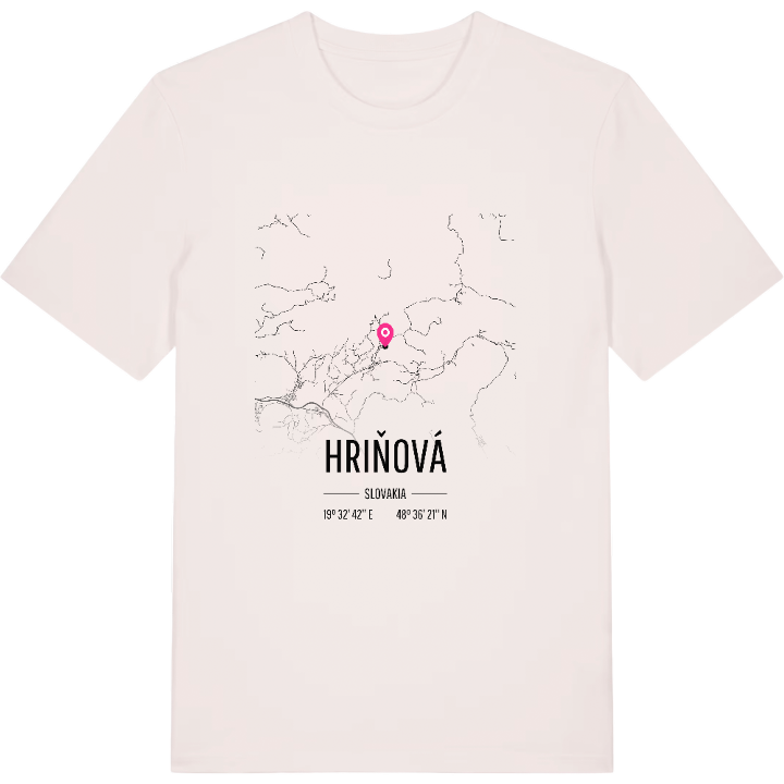 Hriňová map t-shirt – t-shirt from PinShirt