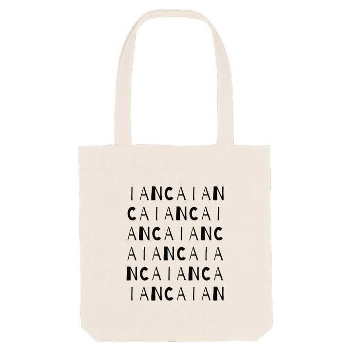 Ianca wordplay tote bag – tote bag from PinShirt
