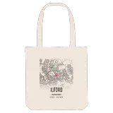 Ilford map tote bag