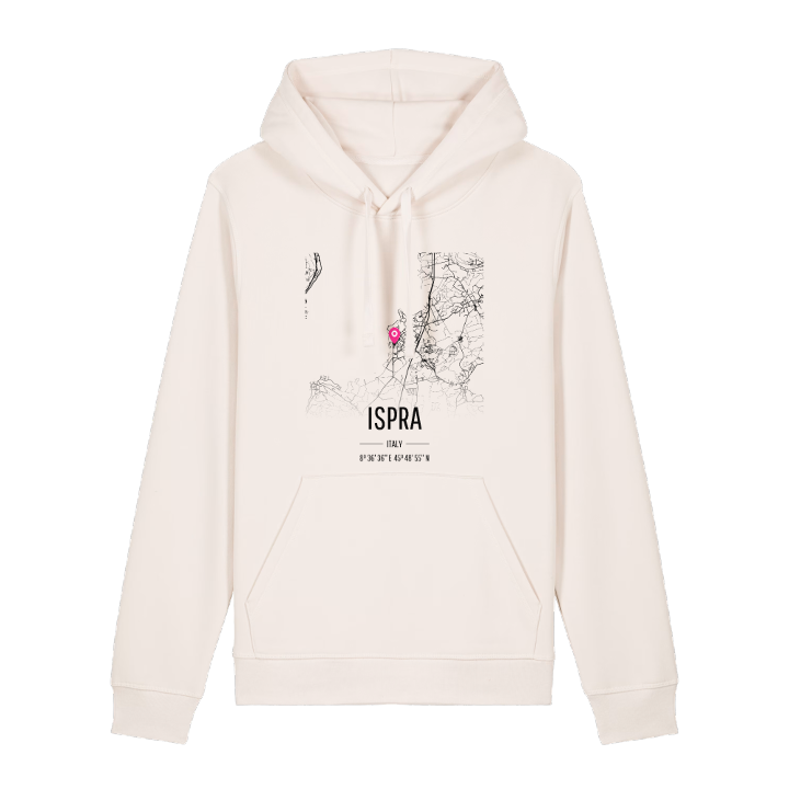 Ispra map hoodie – hoodie from PinShirt