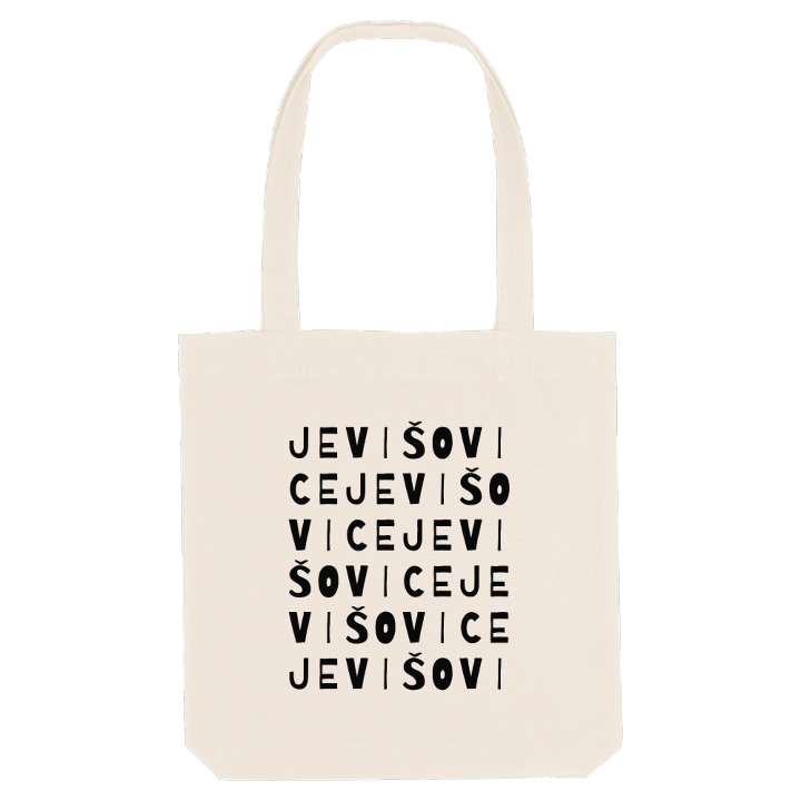 Jevišovice wordplay tote bag – tote bag from PinShirt