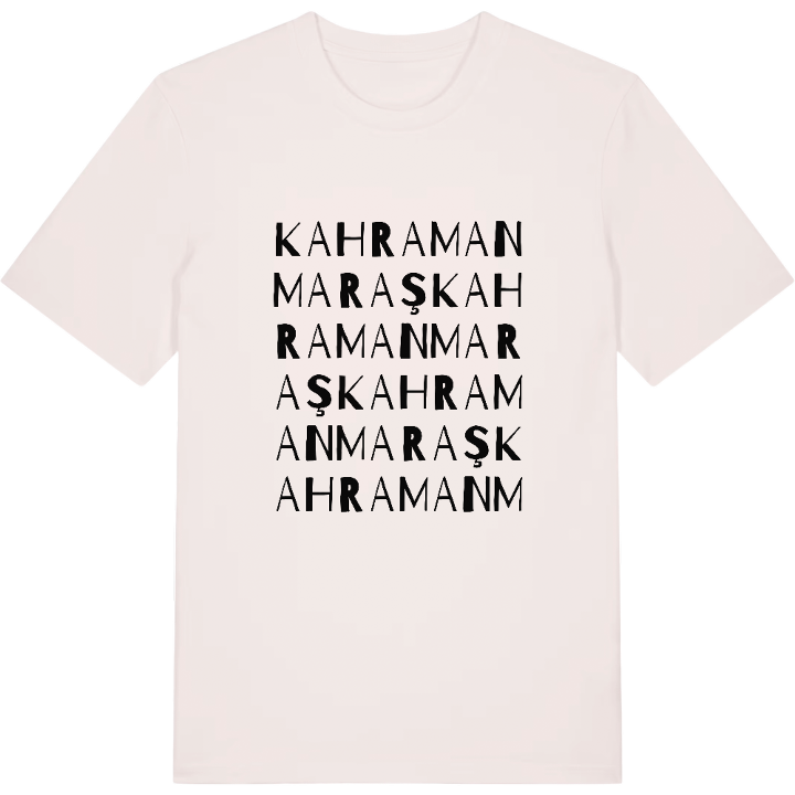 Kahramanmaraş wordplay t-shirt – t-shirt from PinShirt