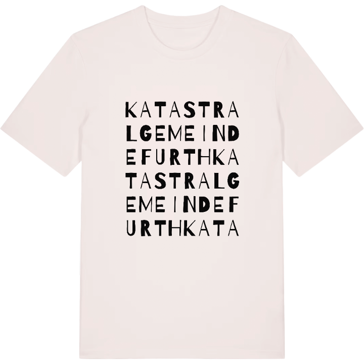 Katastralgemeinde Furth wordplay t-shirt – t-shirt from PinShirt