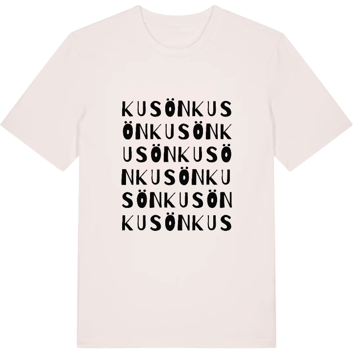 Kusön wordplay t-shirt – t-shirt from PinShirt