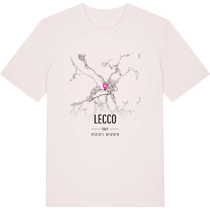 Lecco map t-shirt – t-shirt from PinShirt