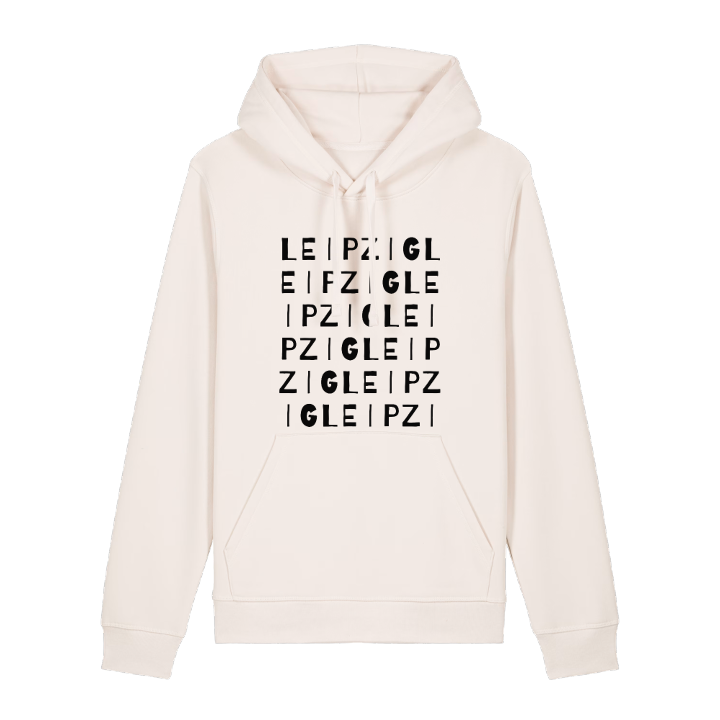 Leipzig wordplay hoodie – hoodie from PinShirt