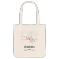 Létavértes map tote bag