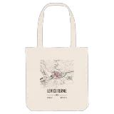 Levico Terme map tote bag