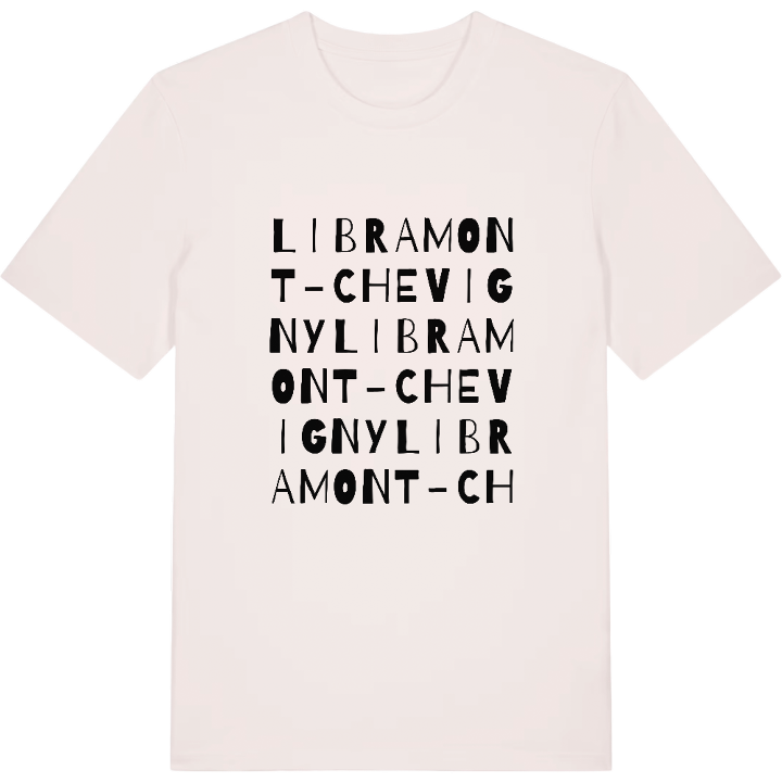 Libramont-Chevigny wordplay t-shirt – t-shirt from PinShirt