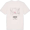 Lincent map t-shirt