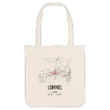 Lommel map tote bag