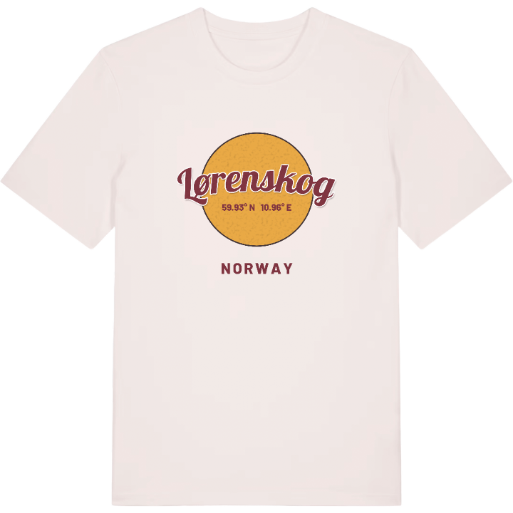 Lørenskog circle t-shirt – t-shirt from PinShirt