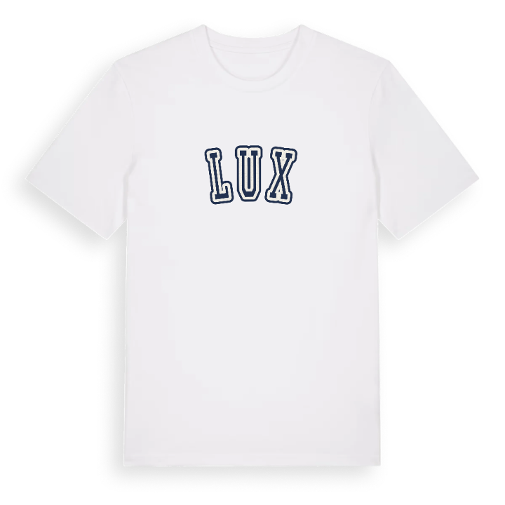Lux college t-shirt – t-shirt from PinShirt