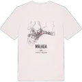 Málaga map t-shirt
