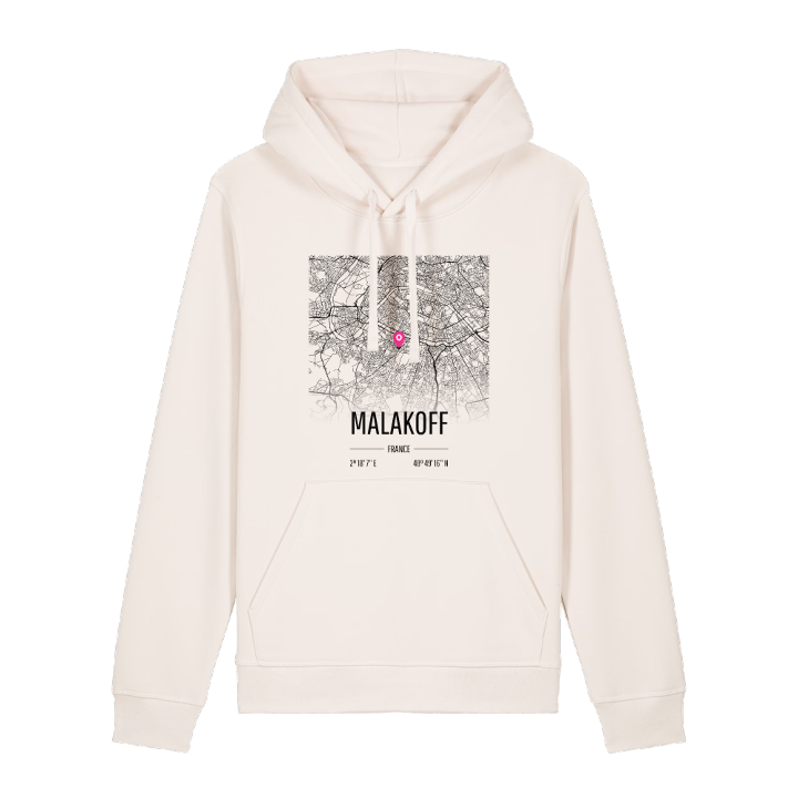 Malakoff map hoodie – hoodie from PinShirt