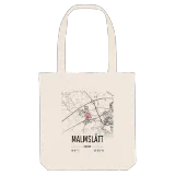 Malmslätt map tote bag