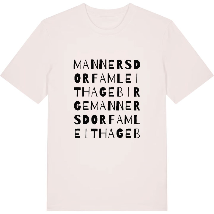 Mannersdorf am Leithagebirge wordplay t-shirt – t-shirt from PinShirt
