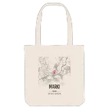 Marki map tote bag