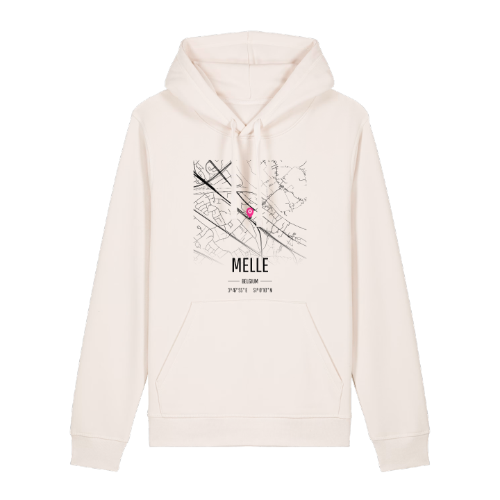 Melle map hoodie – hoodie from PinShirt