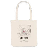 Mellringe map tote bag