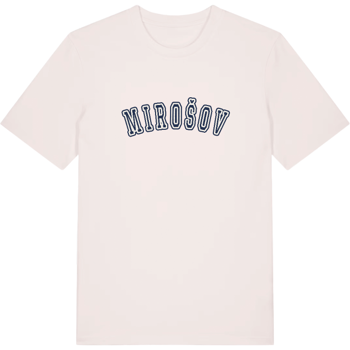 Mirošov college t-shirt – t-shirt from PinShirt