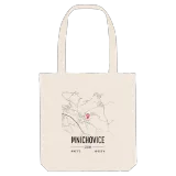 Mnichovice map tote bag
