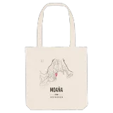 Moaña map tote bag