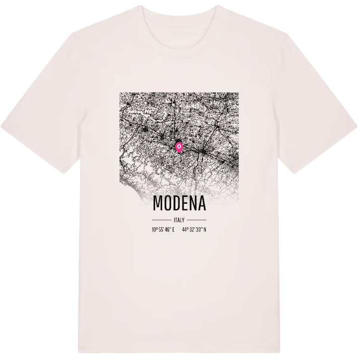 Modena map t-shirt – t-shirt from PinShirt