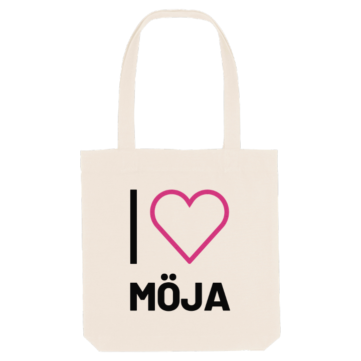 I love Möja tote bag large print – tote bag from PinShirt