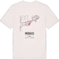 Monaco map t-shirt