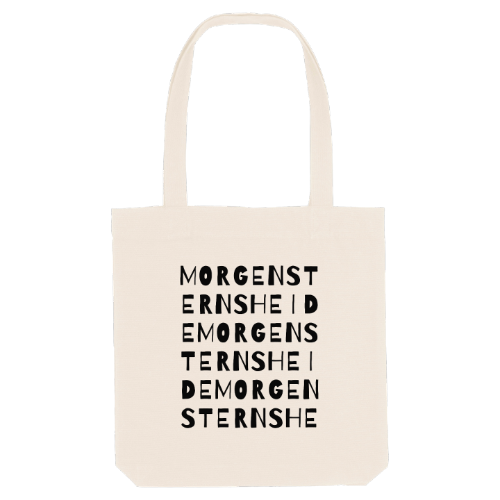 Morgensternsheide wordplay tote bag – tote bag from PinShirt
