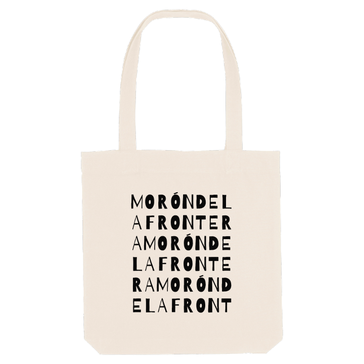 Morón de la Frontera wordplay tote bag – tote bag from PinShirt