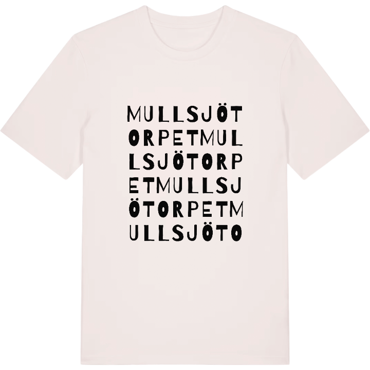 Mullsjötorpet wordplay t-shirt – t-shirt from PinShirt