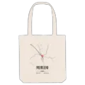 Murgeni map tote bag