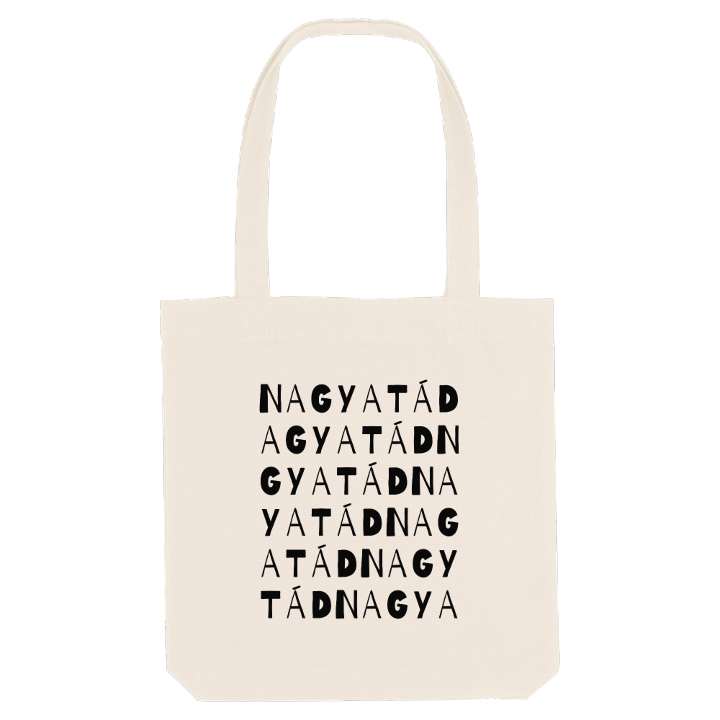 Nagyatád wordplay tote bag – tote bag from PinShirt