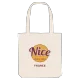 Nice circle tote bag