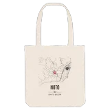 Noto map tote bag