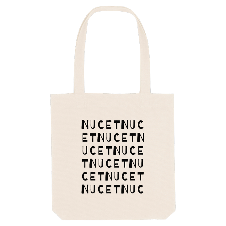 Nucet wordplay tote bag – tote bag from PinShirt
