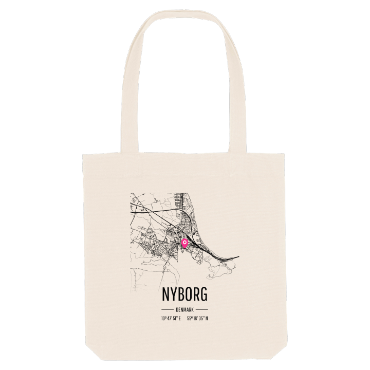 Nyborg map tote bag – tote bag from PinShirt