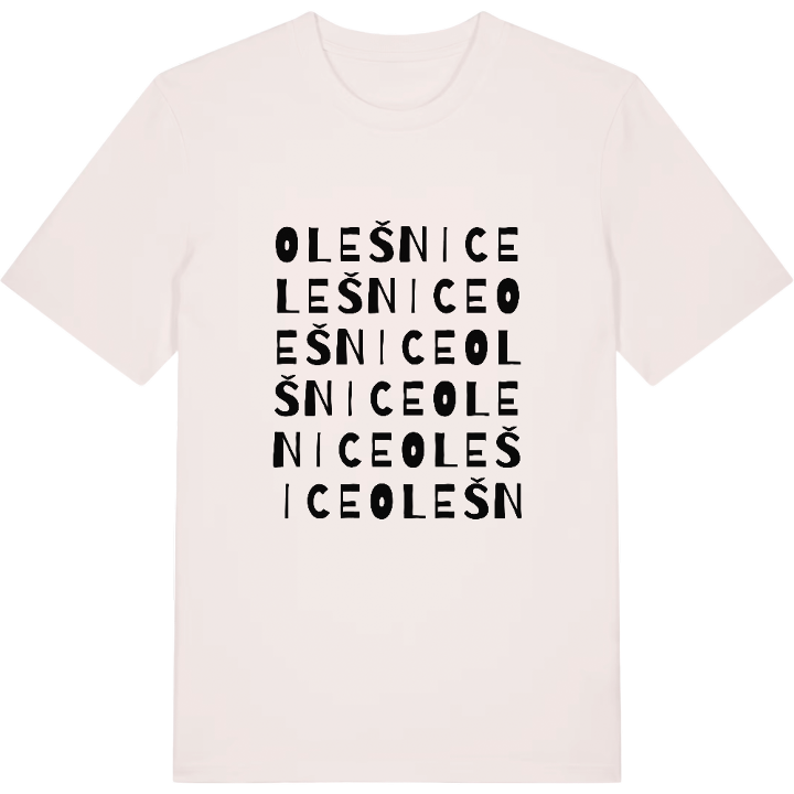 Olešnice wordplay t-shirt – t-shirt from PinShirt
