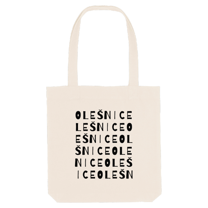 Olešnice wordplay tote bag – tote bag from PinShirt