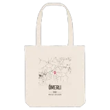 Ömerli map tote bag