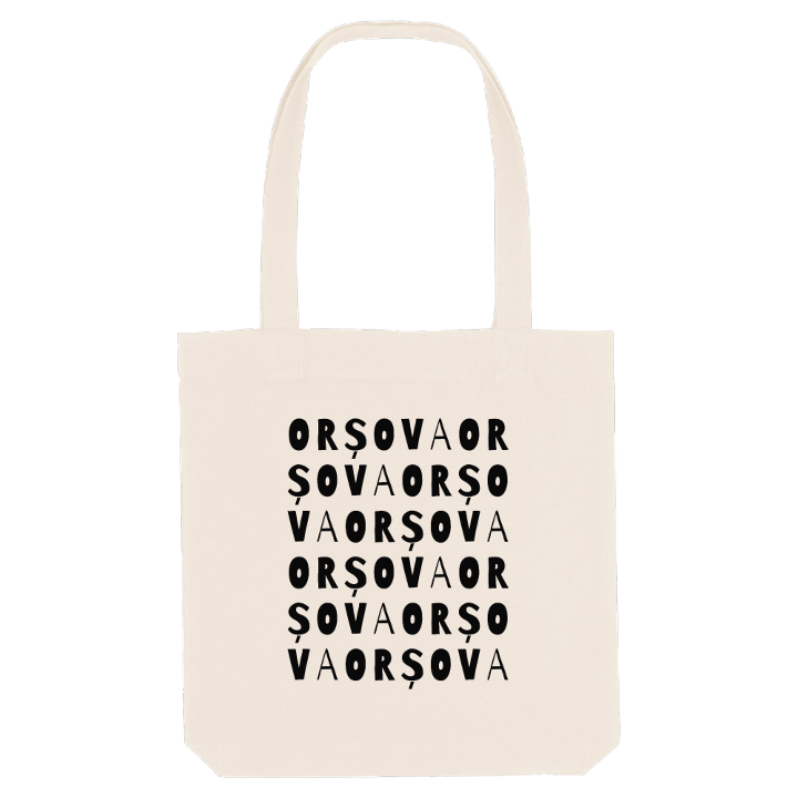 Orșova wordplay tote bag – tote bag from PinShirt