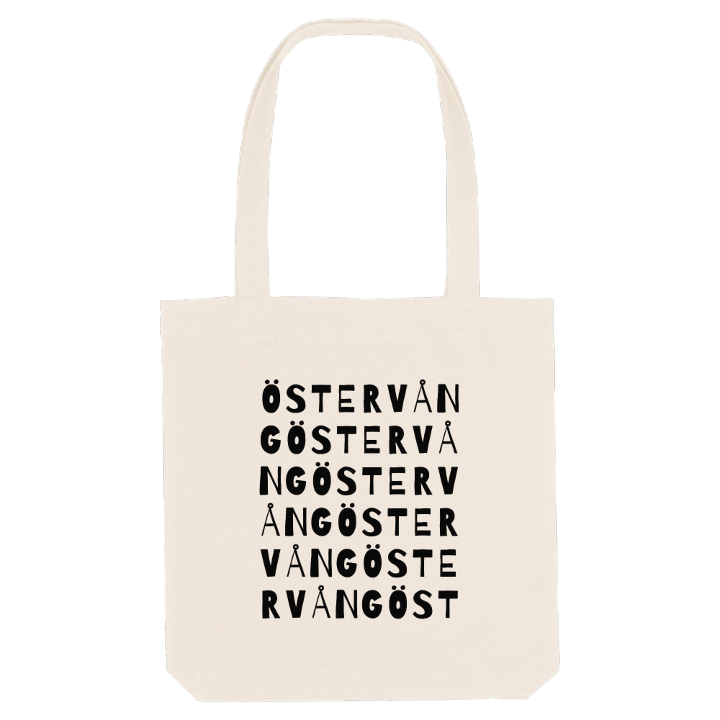 Östervång wordplay tote bag – tote bag from PinShirt
