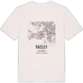 Paisley map t-shirt
