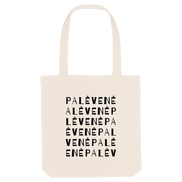 Palėvenė wordplay tote bag – tote bag from PinShirt