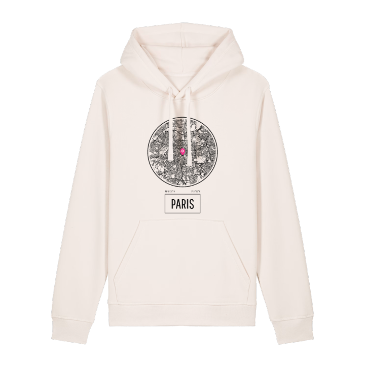 Paris hoodie – hoodie from PinShirt